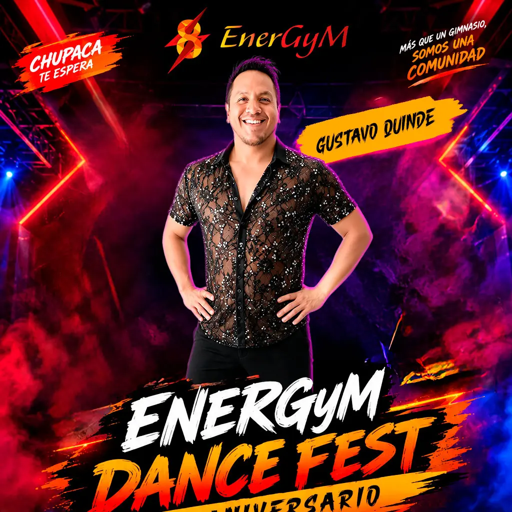 Gustavo Quinde Instructor Fitness Urbano