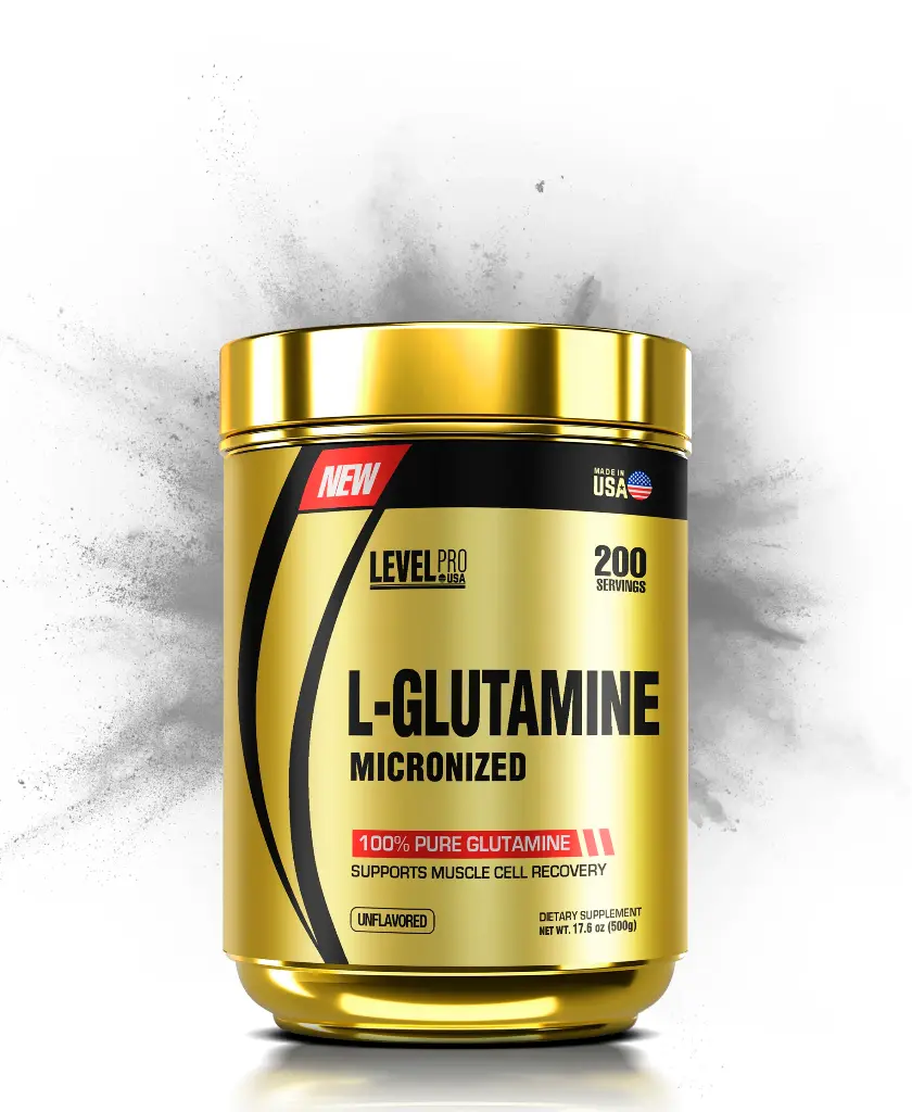 L - Glutamina Micronizada - Level Pro 500g